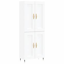 Helloshop26 - Buffet bahut commode armoire meuble de rangement organisateur cuisine salle de séjour salon haut 69,5 x 34 x 180 cm 02_0032576 - 300021_0
