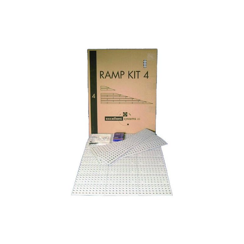 Rampe de seuil pour PMR - Excellent Kit System 4 - hauteur max 15 cm - plastique écologique et robuste_0