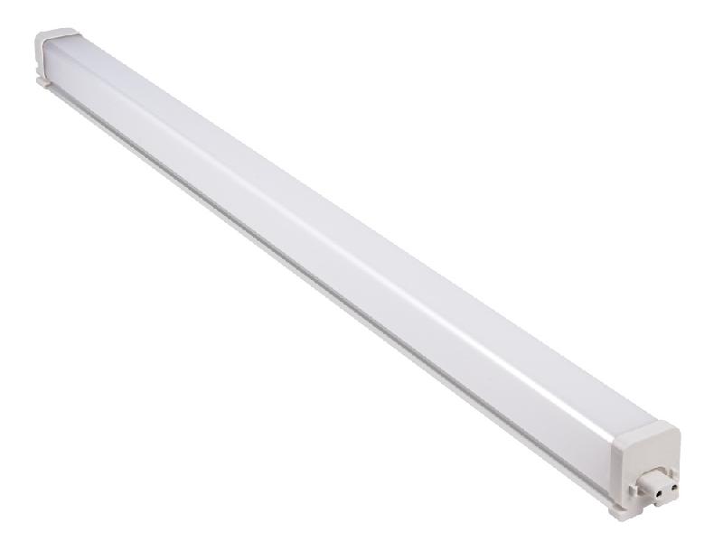 Réglette led carrée connectable 18w - 1,20m -1500lm - 4000k - ip54_0