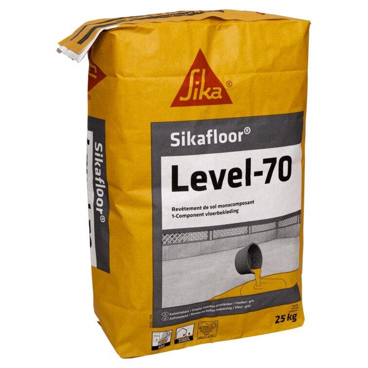Revêtement de sol Sikafloor Level-70 gris 25KG_0