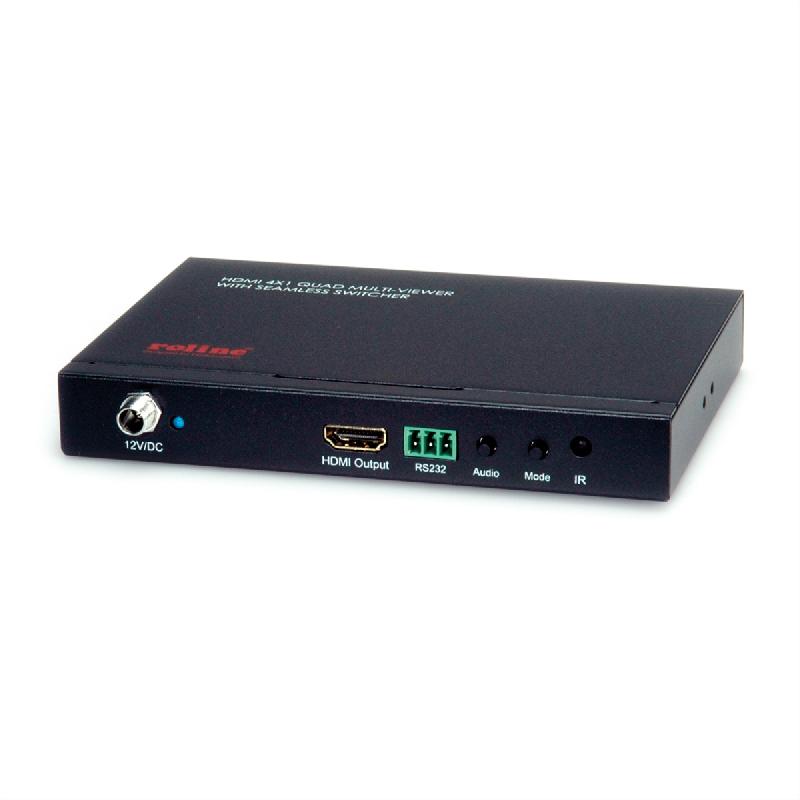 ROLINE Switch HDMI 4x1 QUAD multi vues en continu_0