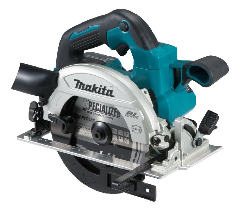 Scie circulaire 18v MAKITA lxt d 165mm + 2 batteries makstar 5ah + chargeur en coffret makpac - MAKITA - dhs660rtj - 825756_0