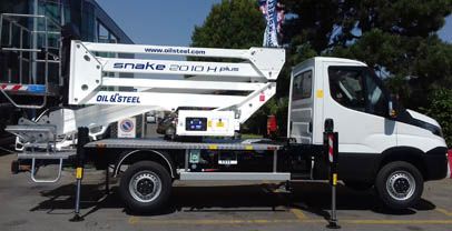 Snake 2010 h plus sur iveco camion nacelle - oil & steel france - 20m_0