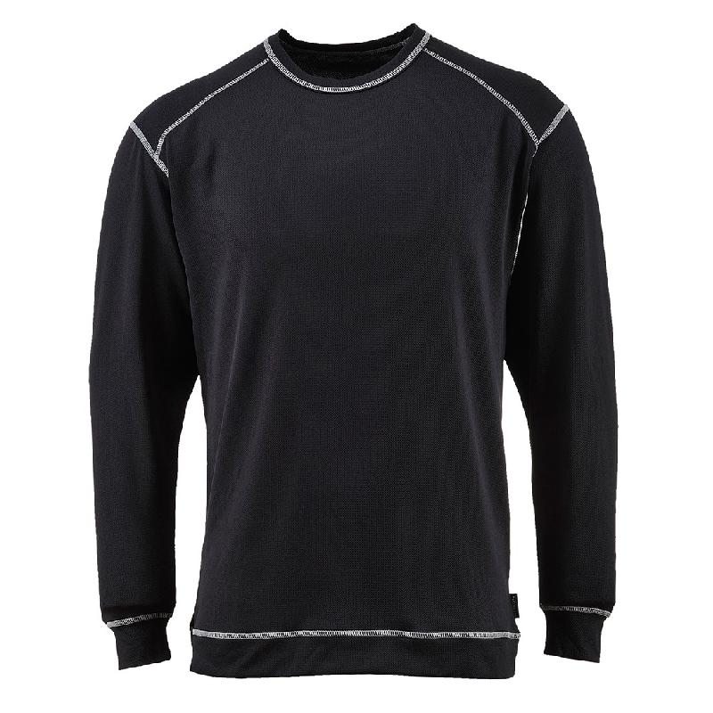 T-shirt sous-vêtements thermique antibactérien Base Pro - STSTTHAMNR-PW02/ML_0