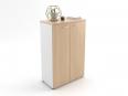 Armoire mi-haute portes battantes MAGIC L86xH134 - Kesiolt_0