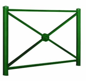 Barrière DELORME Comète - Longueur 150cm Hauteur 105cm - Tube Acier, Peinture Polyester_0