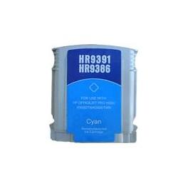 Cartouche compatible - HP Officejet Pro K550/K550DTN (C9391AN/C9386AN/N°88) - Puce Cyan 28ml - 00988C_0