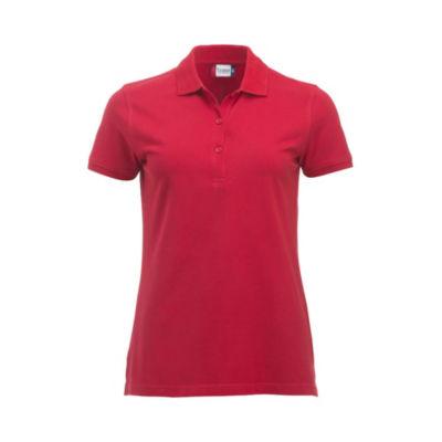 Clique polo mc femme rouge xxl_0