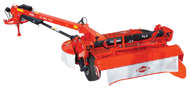 Faucheuse-conditionneuse FC 3561 TLD 1000 Kuhn - timon latéral, 3,50m de largeur de travail_0