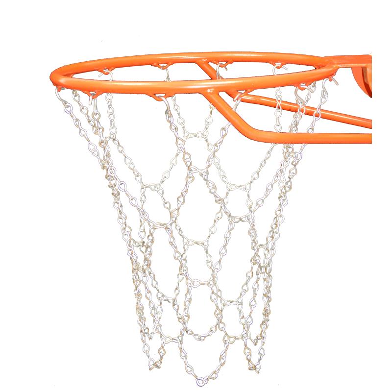 Filet de basket anti-vandalisme métal - Diamètre arceau 45 cm pour basket urbain en zones sportives collectives_0