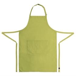 Tablier bavette Chef Works vert anis - Taille unique multi-matériau B190_0