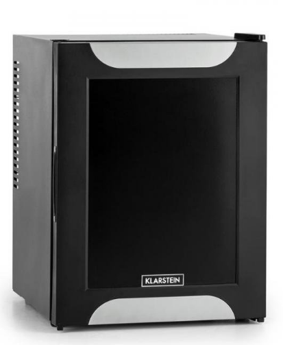 Happy Hour minibar - Mini réfrigérateur silencieux 32L noir avec étagères amovibles et porte décorée_0