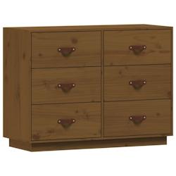 Helloshop26 - Buffet bahut commode armoire meuble de rangement organisateur cuisine salle de séjour salon 100 x 40 x 75 cm bois 02_0035730 - 30002124_0