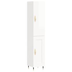 Helloshop26 - Buffet bahut commode armoire meuble de rangement organisateur cuisine salle de séjour salon haut brillant 34,5 x 34 x 02_0032821 - 3000_0