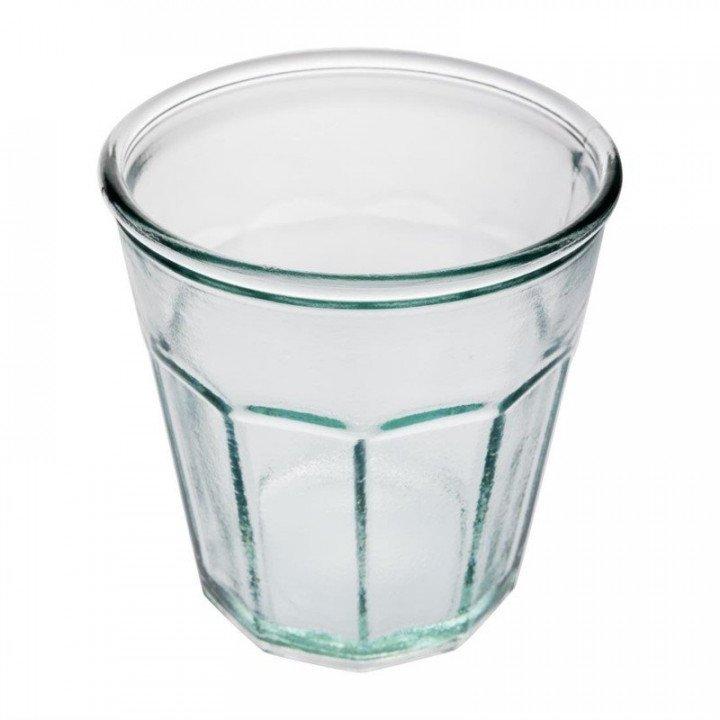 Lot de 6 verres gobelets empilables 220 ml, en verre recyclé_0