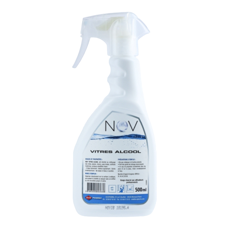 Nettoyant lave-vitre alcoolisé 500 ml_0