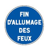 Panneau de fin d'obligation - B49_0