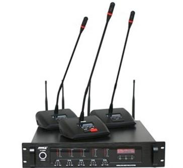 Système de conférence sans fil BST 2288 - Pack 16 avec micros et batteries rechargeables_0
