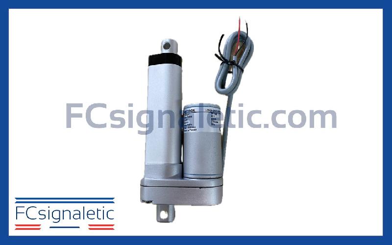 Vérin 24V MOTECK avec une course de 100mm -  LD3-24-30-100_0