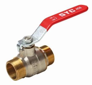 Vanne BS MM système antigel SYC57 PN30 ACS - poignée rouge - réf. : VS057_0