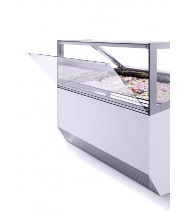 Vitrine à crèmes glacées froid ventilé pour chr, traiteurs, boulangeries, pâtisseries, marchands de glace et snacks -  millennium st isa_0