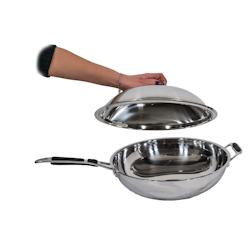 Wok avec couvercle 36cm CW36 Casselin - CW36_0