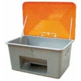 Bac à sel ou sable - polyester et fibre de verre - ouverture 500 litres - contenance 550L - COF550FVO_0