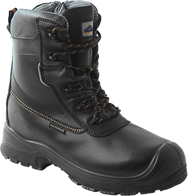Bottes de sécurité S3 HRO CI WR Traction Compositelite - Noir FD02, taille 43, 18 cm_0