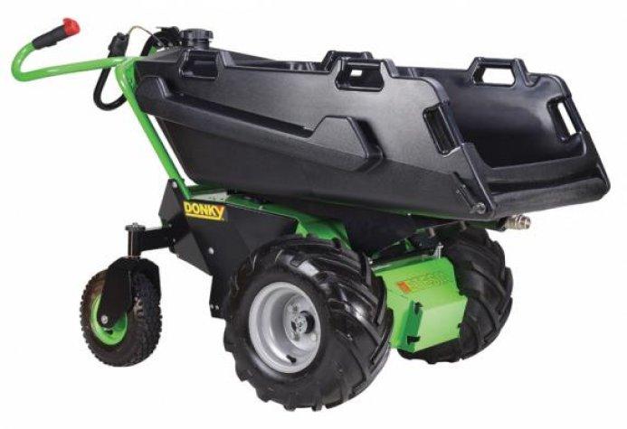 Brouette électrique Donky Etesia - moteur 1.7 KW, capacité 250 kg, benne de 180 à 400 L_0