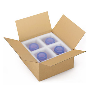 Caisse carton plate brune simple cannelure rajabox_0