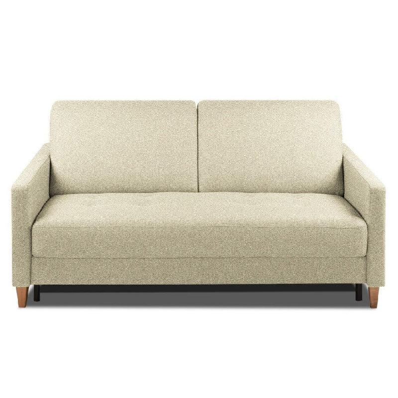 CANAPÉ CONVERTIBLE OGGETTO MATELAS 16 CM SYSTÈME EXPRESS SOMMIER LATTES 120CM RENATONISI POLYURÉTHANE ECRU_0