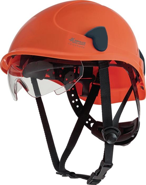 Casque de protection Montana Roto orange polycarbonate EN 397 ARTILUX_0