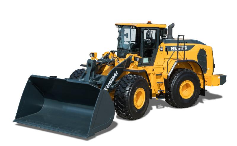 Chargeuse sur pneus Hyundai HL975 - moteur Cummins X12 Stage V - godet 4,8 m³_0