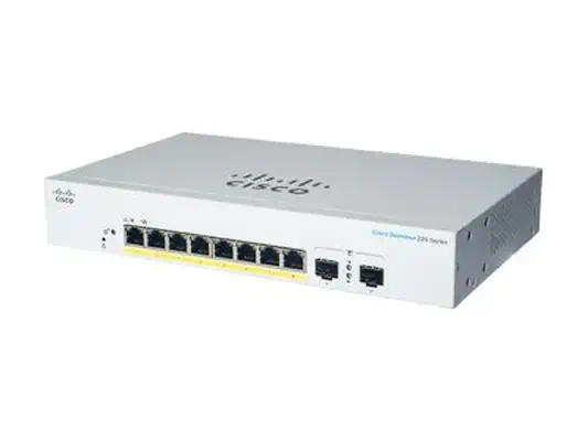 Cisco CBS220-8P-E-2G-EU commutateur réseau Géré L2 Gigabit Ethernet (10/100/1000) Connexion Ethernet_0