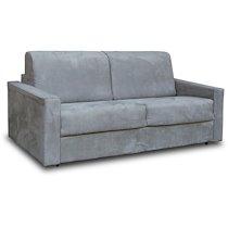 CITY Canapé lit Détroit 3 pl microfibre gris matelas 140 28 kg/m3_0