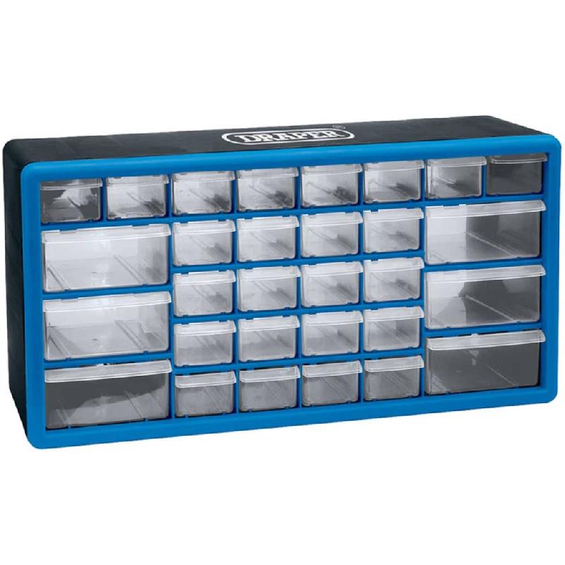 Draper tools organisateur d'outils 30 tiroirs bleu 12015 415045_0