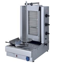 Döner Kebab Gaz Professionnel - 35 Kg - Mastro - 3 zones de cuisson - 11,5 kW_0