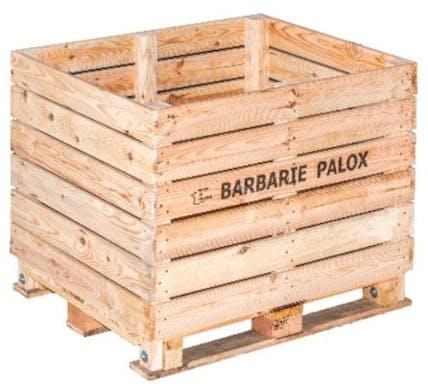 Caisse-palette en bois pour le stockage des légumes - Palox légumes_0