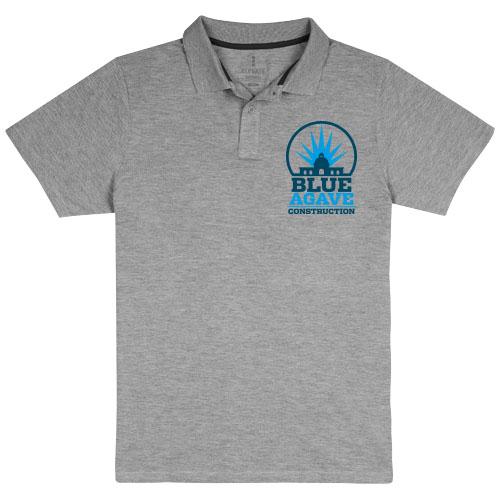 Polo manches courtes pour homme - Primus 38096965 - maille piquée 100% coton 160-165 g/m²_0