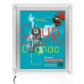 Porte-Affiche Acryl LED mural A4 Réf : 214044_1