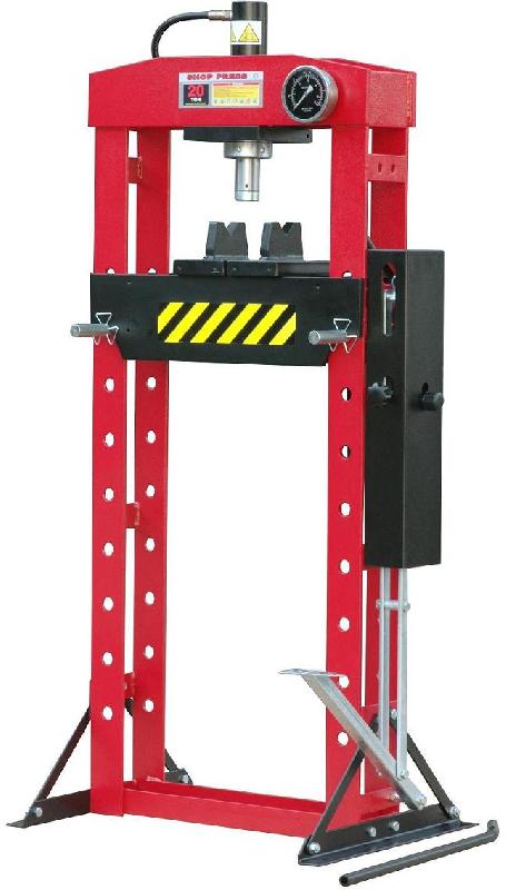 Presse hydraulique d'atelier 20T - manuelle 2 vitesses - capacité 20 tonnes_0