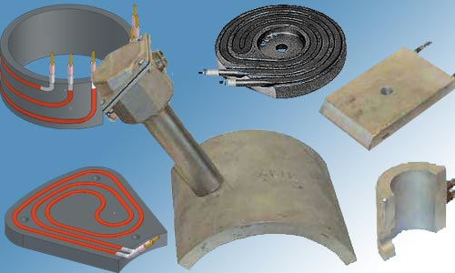 Résistances surmoulées - éléments blindés en aluminium ou bronze pour diffusion thermique optimale jusqu'à 650°C_0