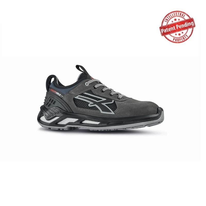 Chaussures de sécurité basses U-Power Saber - légères et confortables - Red 360 - S1P SRC ESD_0