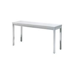 Virtus group Table Inox de Travail sans Étagère sans Dosseret 900 x 600 mm - Virtus - 0698142150570_0