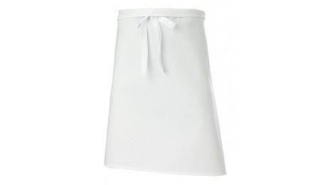 Tablier de boulanger blanc ergonomique MOLINEL - 100% coton - Résistant et confortable_0