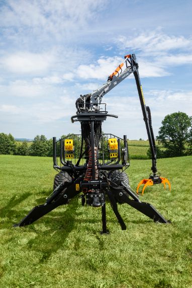 BMF 7T1 remorque forestière - BMF - 7000 kg