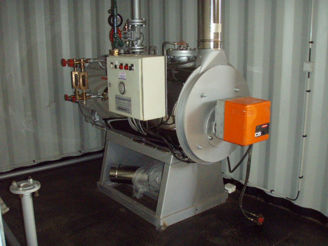 Chaudiere vapeur  300 kg/h - 8 bar - gaz ou fioul_0