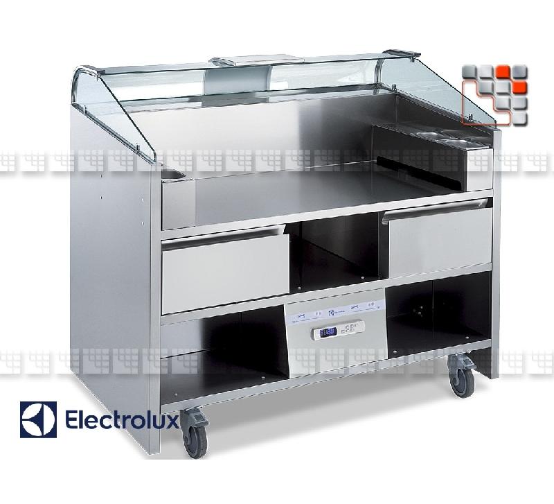 Cuisine mobile refrigeree hotte integree 130 - electrolux_0