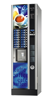 Distributeur de café - Baby Break avec broyeur intégré et grande capacité de gobelets_0