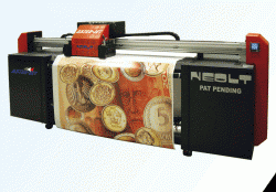 Imprimante grand format NEOLT ASTER-JET 1650 UV - technologie piezo xaar proton - supports rigides et souples jusqu'à 50 mm d'épaisseur_0